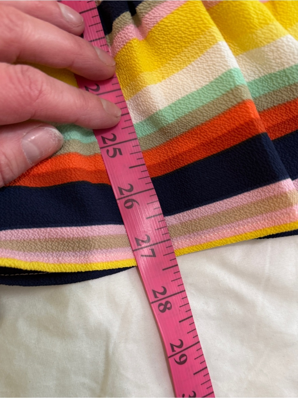 Super Cute Striped Crepe Spring Dress from ModCloth - Picture 4 of 4